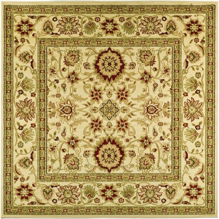 Safavieh 5 ft. 3 in. x 5 ft. 3 in. Lyndhurst Power Loomed Square Area Rug, Ivory LNH212L-5SQ